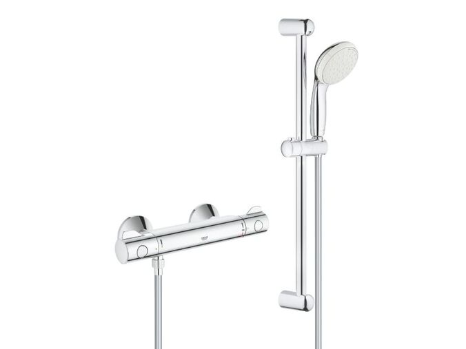 Grohe Grohtherm 800 Sprchový set s termostatem, 2 proudy, chrom