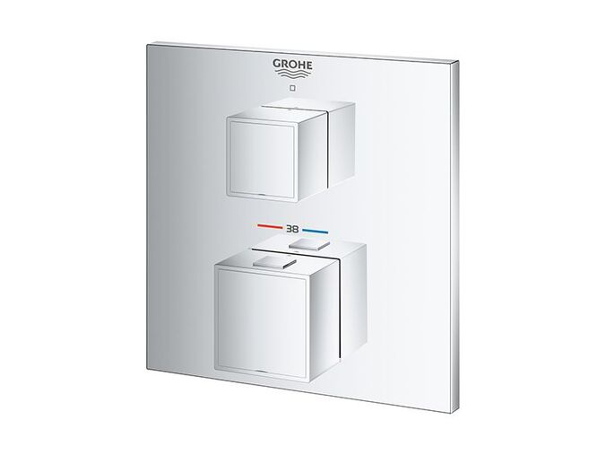 Grohe Grohtherm Cube Termostatická sprchová baterie pod omítku, chrom