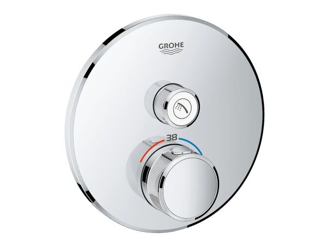 Grohe Grohtherm SmartControl Termostatická sprchová baterie pod omítku s jedním ventilem, chrom