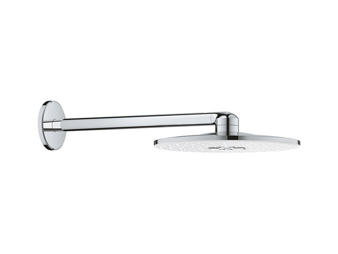 Grohe Rainshower SmartActive Hlavová sprcha 310, sprchové rameno 43 cm, 2 proudy, měsíční bílá