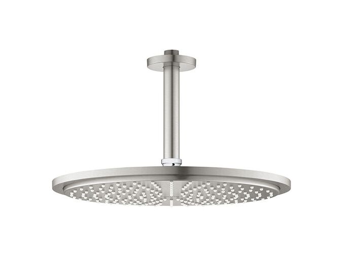 Grohe Rainshower Hlavová sprcha Cosmopolitan, průměr 31 cm, stropní výpusť 14 cm, supersteel