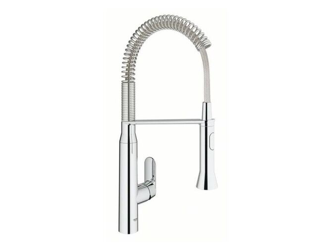 Grohe K7 Dřezová baterie s flexibilním ramenem, chrom