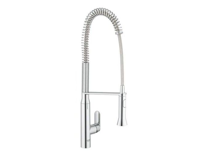 Grohe K7 Dřezová baterie s flexibilním ramenem, chrom