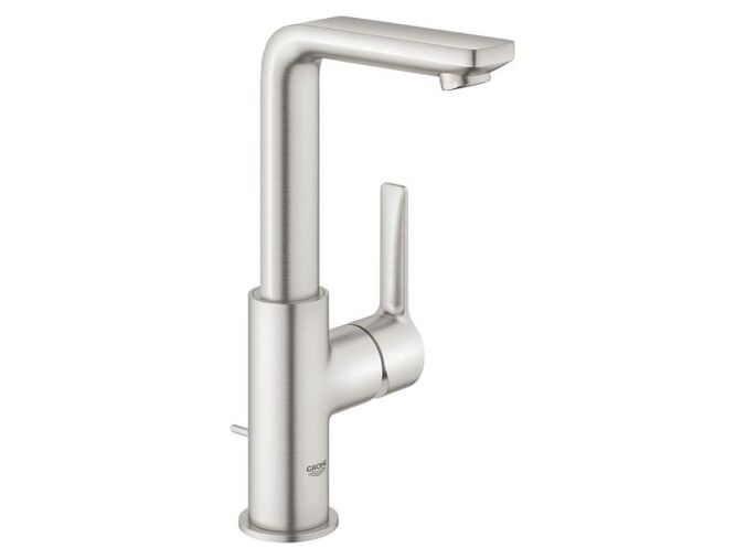 Grohe Lineare Umyvadlová baterie s výpustí, supersteel