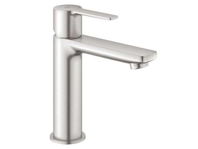 Grohe Lineare Umyvadlová baterie s výpustí Push-Open, supersteel