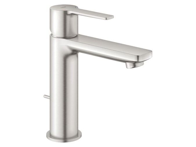 Grohe Lineare Umyvadlová baterie s výpustí, supersteel