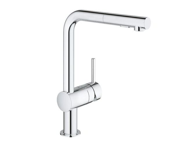 Grohe Minta Dřezová baterie s výsuvnou sprškou, chrom