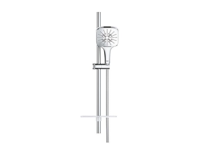 Grohe Rainshower SmartActive Cube Sada sprchové hlavice 130 6,8 l/min, 3 proudy, tyče 60 cm a hadice, chrom