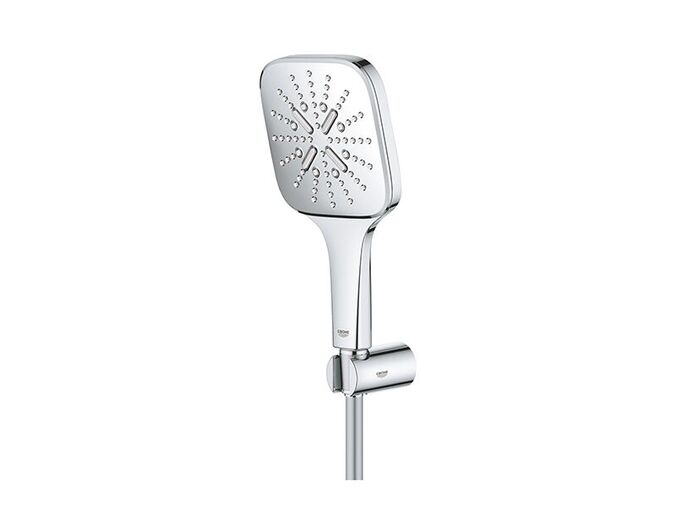 Grohe Rainshower SmartActive Cube Sada sprchové hlavice 130 9,5 l/min, 3 proudy, držáku a hadice, chrom