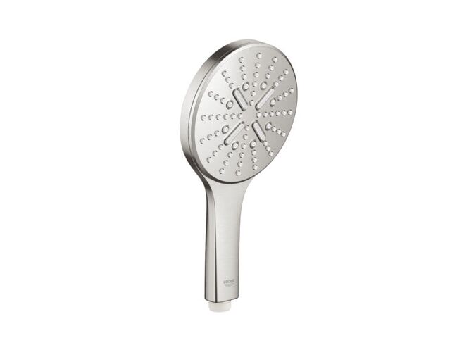 Grohe Rainshower SmartActive Sprchová hlavice 130 9,5 l/ min, 3 proudy, supersteel