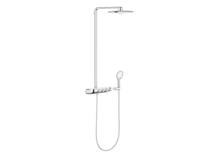 Grohe Rainshower SmartControl Sprchový set Duo 360 s termostatem, 2 proudy, chrom/měsíční bílá