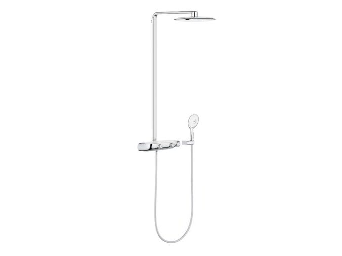 Grohe Rainshower SmartControl Sprchový set Mono s termostatem, 36 cm, měsíční bílá