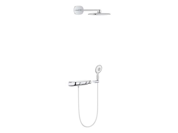 Grohe Rainshower SmartControl Sprchový set Mono s termostatem pod omítku, 36 cm, chrom