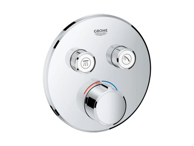 Grohe SmartControl Baterie pod omítku, 2 výstupy, chrom