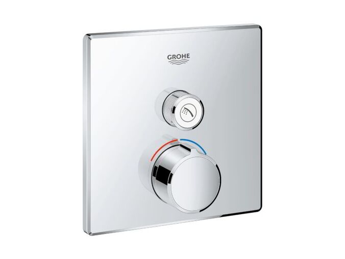 Grohe SmartControl Baterie pod omítku s 1 výstupem, chrom