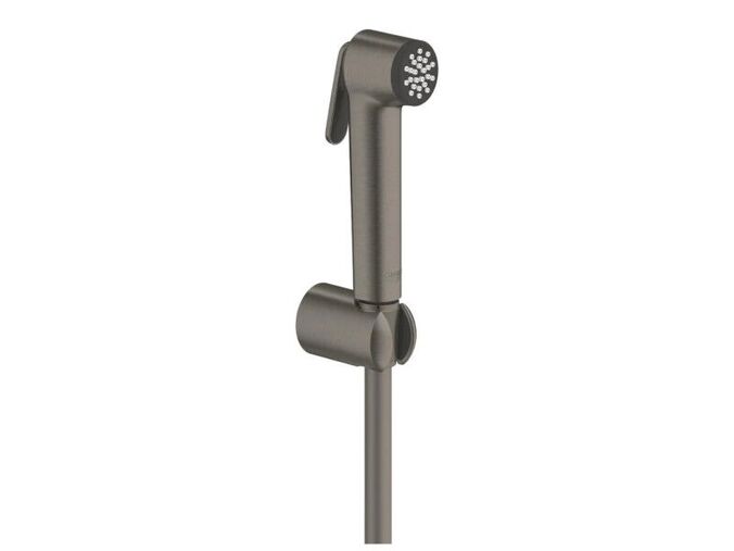 Grohe Tempesta-F Bidetová sprška s držákem a hadicí 1,25 m, kartáčovaný Hard Graphite