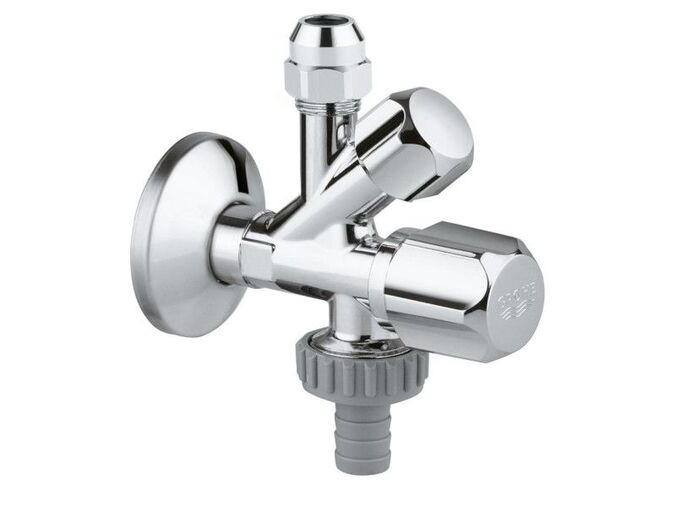 Grohe Universal Originální WAS kombi-rohový ventil, chrom