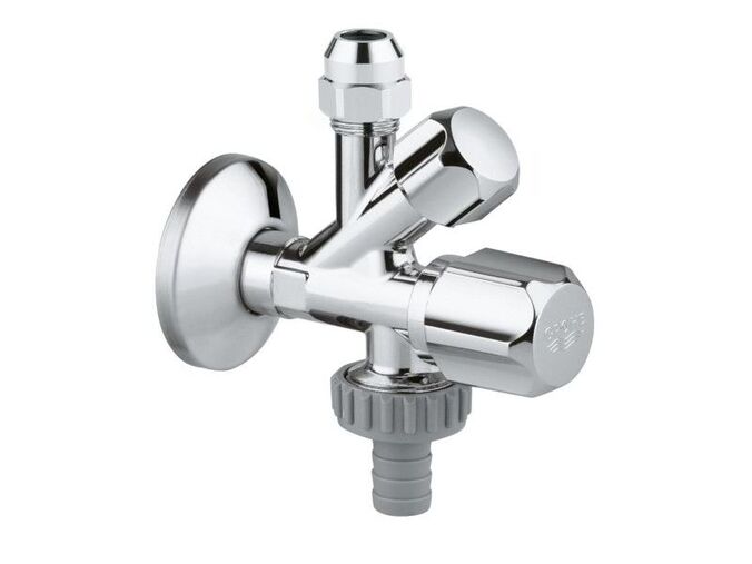 Grohe Universal Originální WAS kombi-rohový ventil, chrom