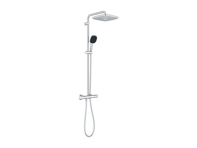 Grohe Vitalio Comfort Sprchový set s termostatem, 25x25 cm, 2 proudy, chrom