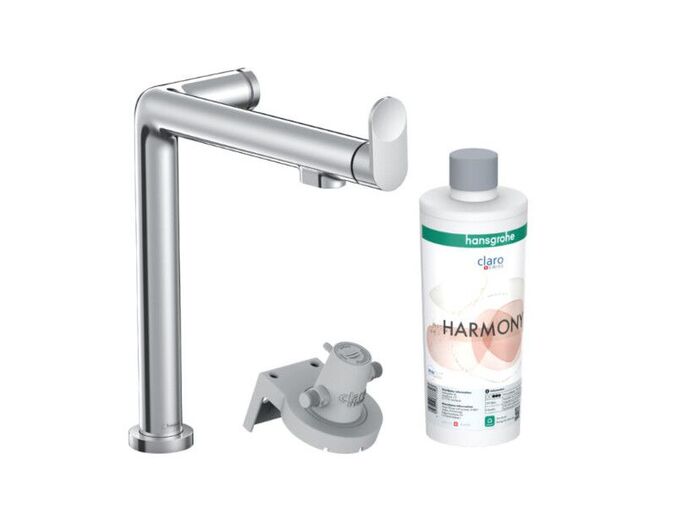 Hansgrohe Aqittura M91 Dřezová baterie s filtrací, chrom