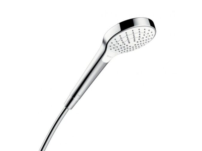 Hansgrohe Croma Select S Sprchová hlavice Vario, 3 proudy,  EcoSmart, bílá/chrom