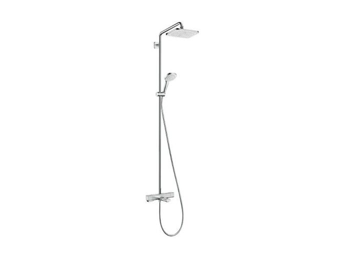 Hansgrohe Croma Sprchový set s vanovým termostatem, 28x17 cm, 3 proudy, chrom