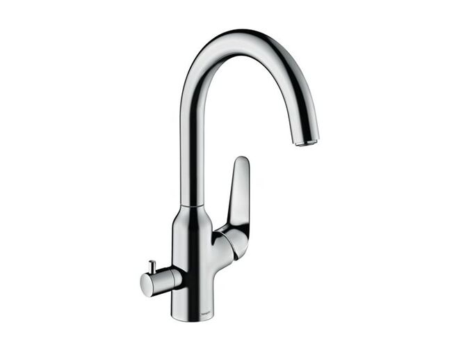 Hansgrohe Focus M42 Dřezová baterie M424-H220 s uzavíracím ventilem, chrom