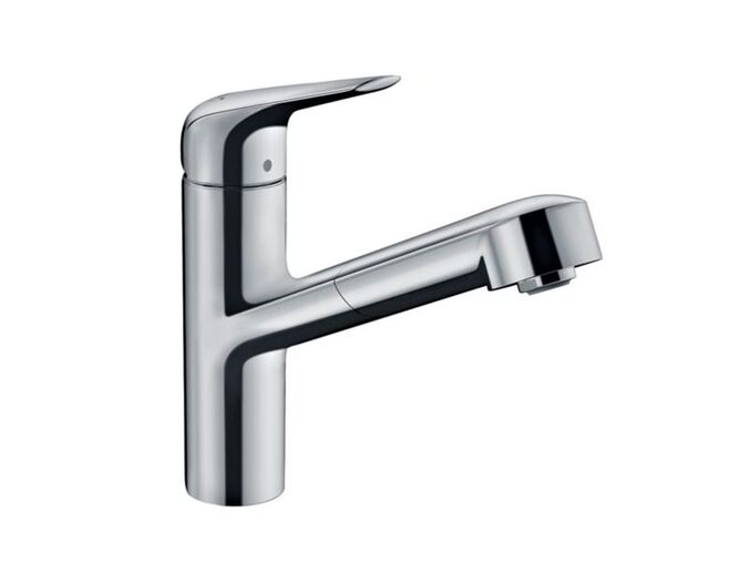 Hansgrohe Focus M42 Dřezová baterie M427-H150 s výsuvnou sprškou, chrom