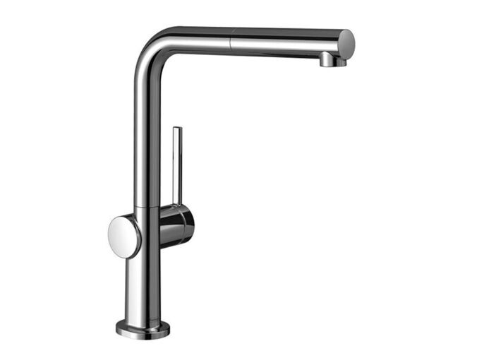 Hansgrohe M54 Dřezová baterie Talis s výsuvnou koncovkou, sBox, chrom