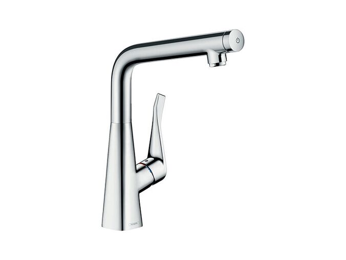 Hansgrohe M71 Dřezová baterie Metris Select, EcoSmart, chrom