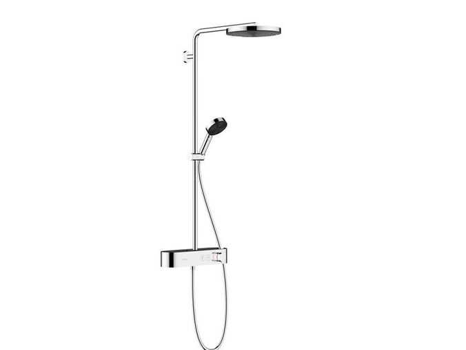 Hansgrohe Pulsify S Sprchový set s termostatem, průměr 26 cm, 3 proudy, chrom