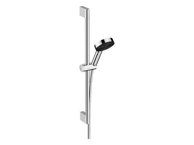 Hansgrohe Pulsify Select Set sprchové hlavice, 3 proudy, EcoSmart, tyče 67 cm a hadice, chrom