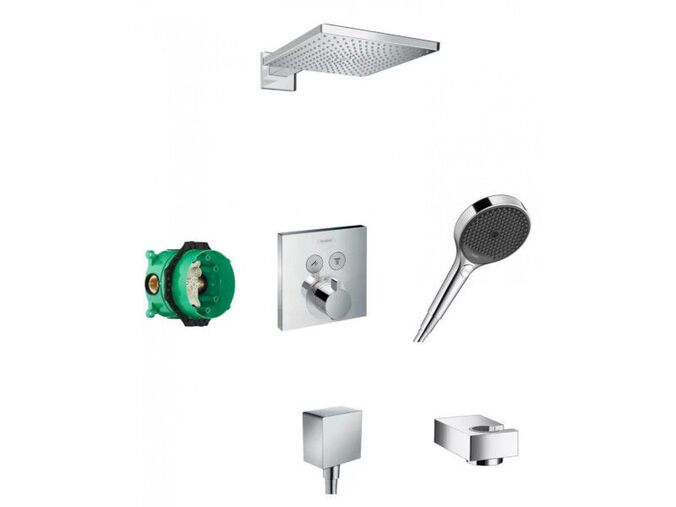 Hansgrohe Raindance E Sprchový set 300 s termostatem pod omítku, chrom