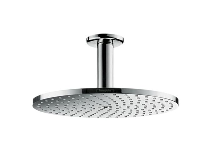 Hansgrohe Raindance S Hlavová sprcha PowderRain 240, s přívodem od stropu 10 cm, chrom