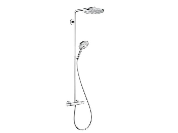 Hansgrohe Raindance Select S Sprchový set Showerpipe s termostatem, 3 proudy, chrom