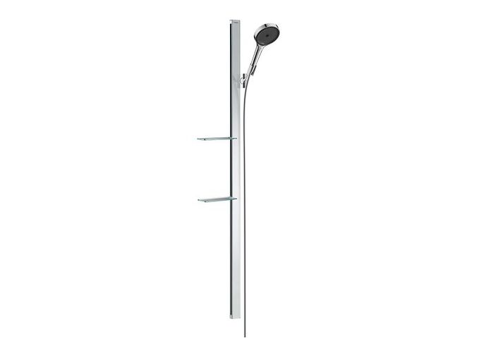 Hansgrohe Rainfinity Sada sprchové hlavice 130, 3jet, tyče 150 cm a hadice, chrom