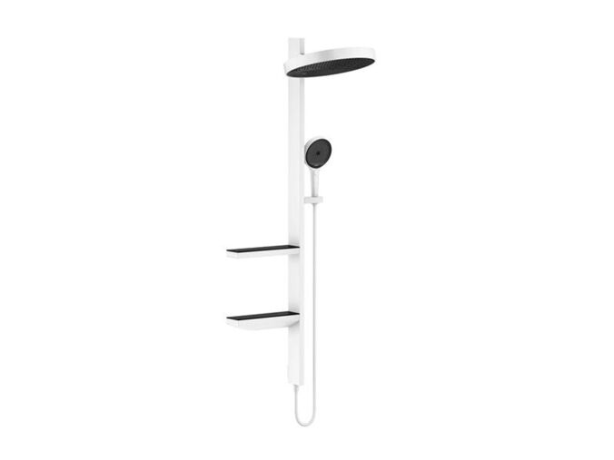 Hansgrohe Rainfinity Sprchová souprava Showerpipe 360, 1jet, matná bílá