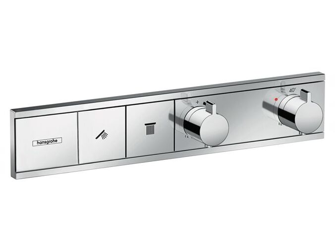 Hansgrohe RainSelect Baterie pod omítku pro 2 spotřebiče, chrom