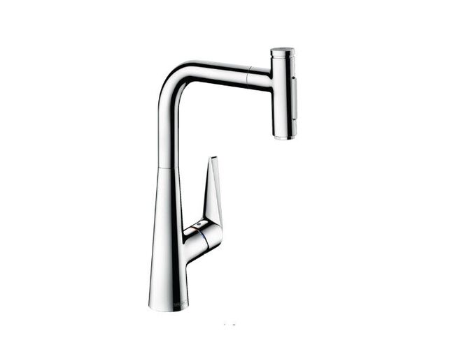 Hansgrohe Talis Select M51 Dřezová baterie M5117-H300 s výsuvnou sprškou, sBOX, chrom