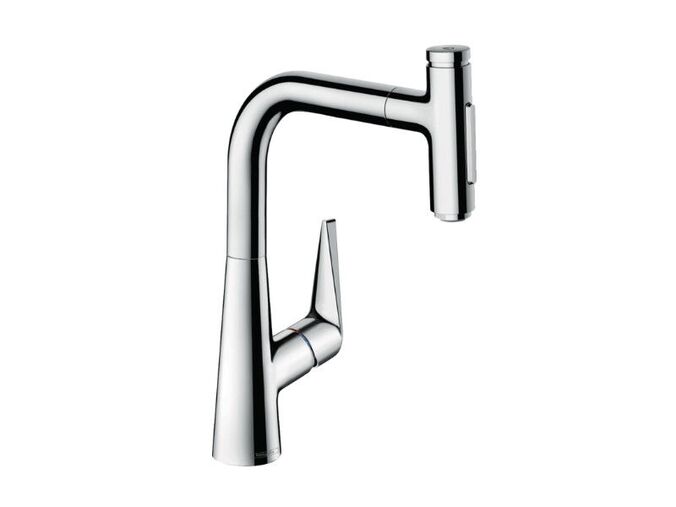 Hansgrohe Talis Select M51 Dřezová baterie s výsuvnou sprškou, chrom