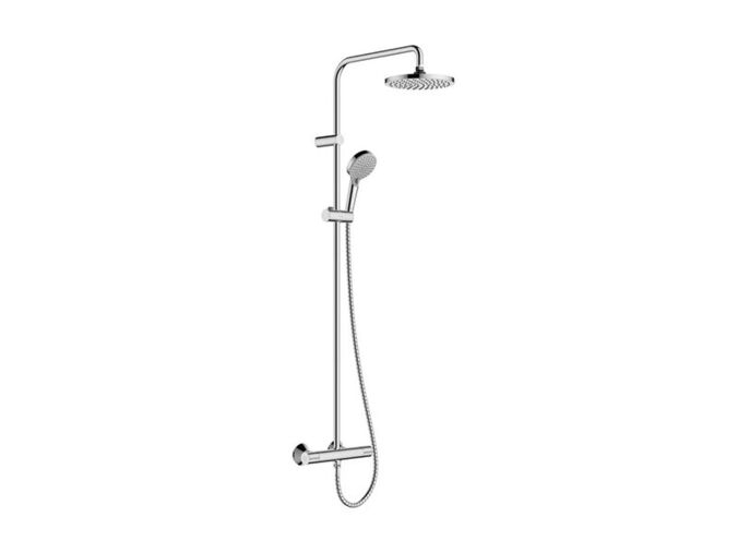 Hansgrohe Vernis Blend Sprchový set Showerpipe 200 s termostatem, EcoSmart, chrom