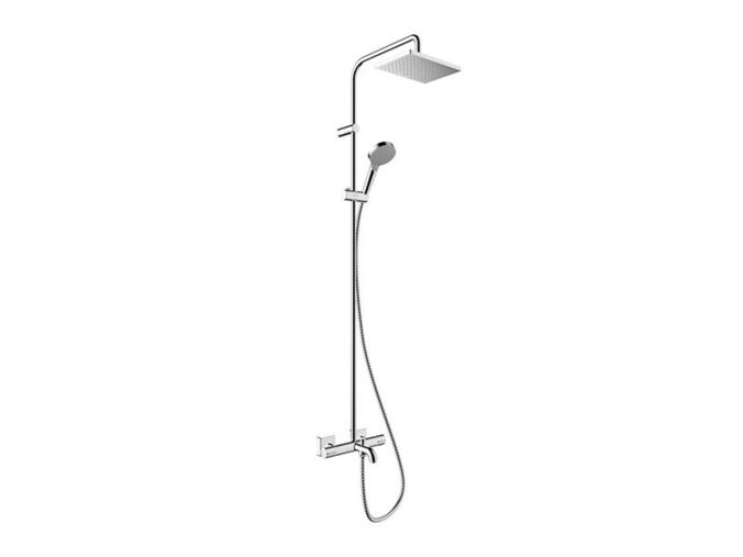 Hansgrohe Vernis Shape Sprchový set Showerpipe 230 s vanovým termostatem, chrom