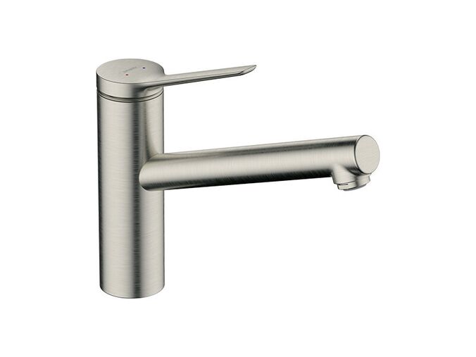 Hansgrohe Zesis M33 Dřezová baterie 150, vzhled nerezu