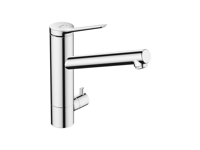 Hansgrohe Zesis M33 Dřezová baterie 200, uzavírací ventil spotřebiče, chrom