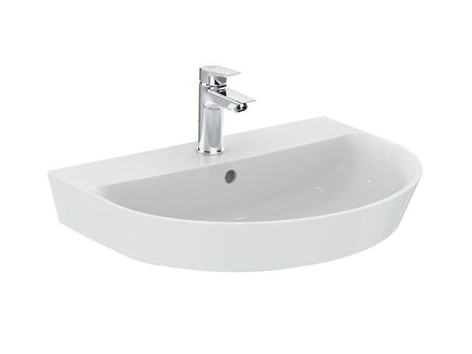 Ideal Standard Connect Air Umyvadlo 60x45 cm, s přepadem, otvor pro baterii, bílá