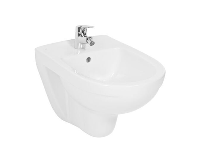 Jika Lyra Plus Závěsný bidet s otvorem pro baterii bez postranních otvorů pro přívod vody 530x360x350mm