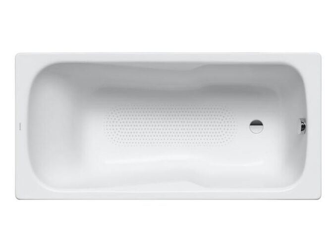 Kaldewei Ambiente Obdélníková vana Dyna Set 624, 1500 x 750 mm, celoplošný antislip, Perl-Effekt, bílá