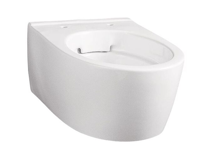 Geberit iCon závěsné WC s hlubokým splachováním, zkrácené vyložení, uzavřený tvar, Rimfree, 49 cm, bílá