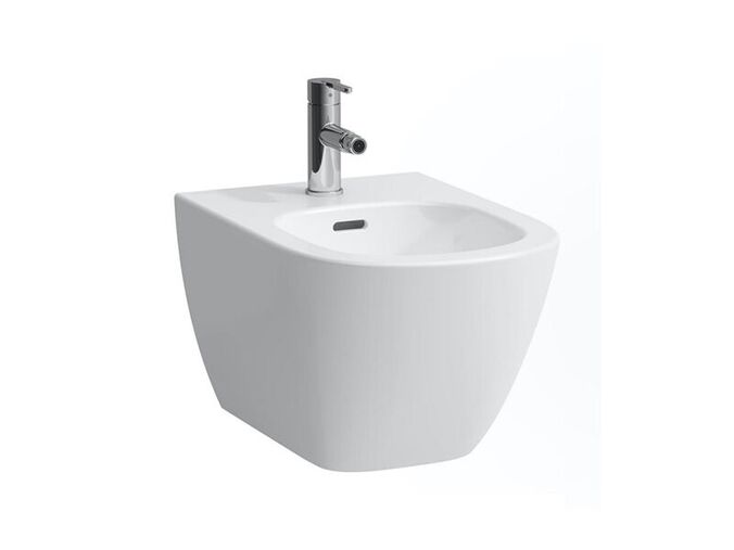 Laufen Lua závěsný bidet 52x36x30 cm, LCC, bílá 