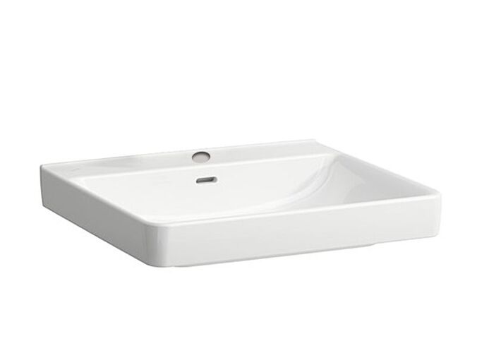 Laufen Pro Liberty nástěnné umyvadlo 60x55x15 cm, s otvorem pro baterii, s přepadem, bílá